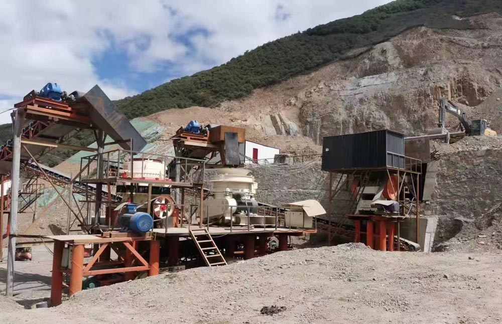 礦石破碎生產線 礦石破碎生產線